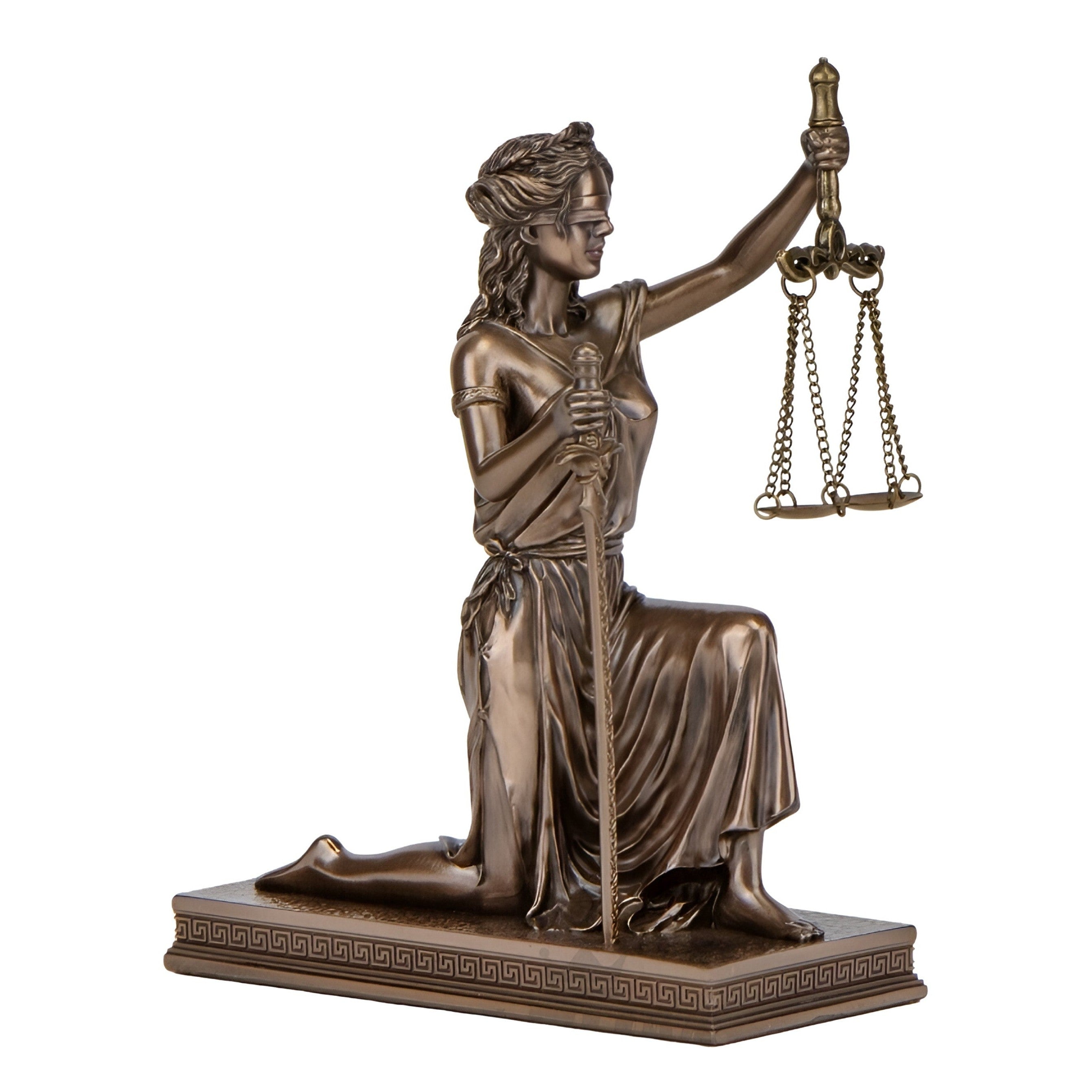 Lady Justice Seated | Mythology & Deity Sculptures | Home Decor