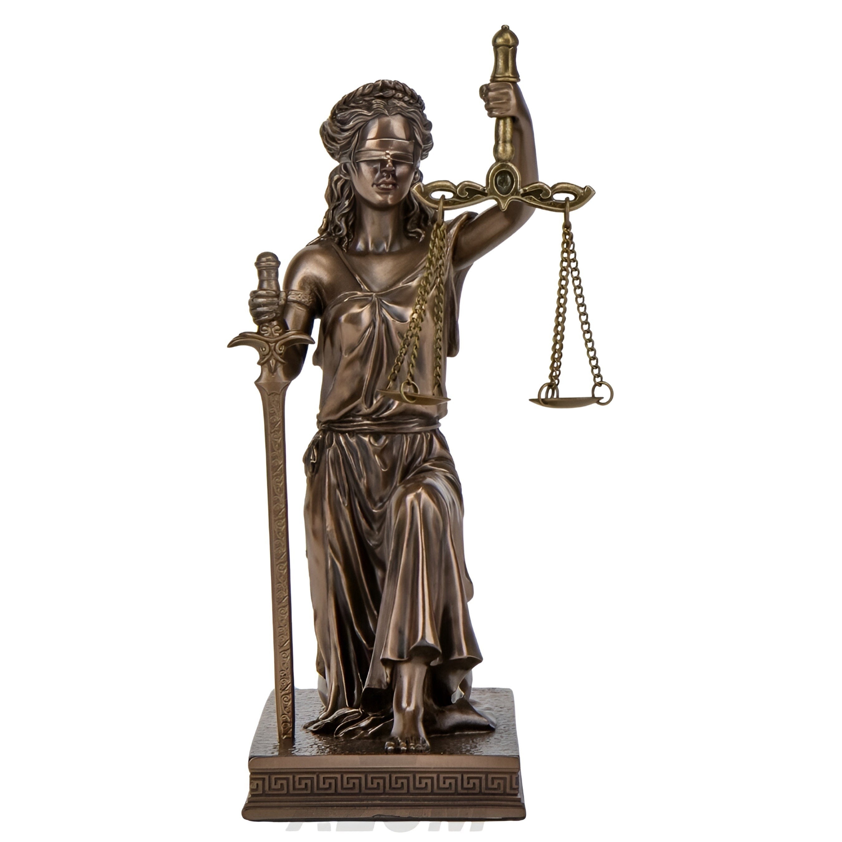 Lady Justice Seated | Mythology & Deity Sculptures | Home Decor