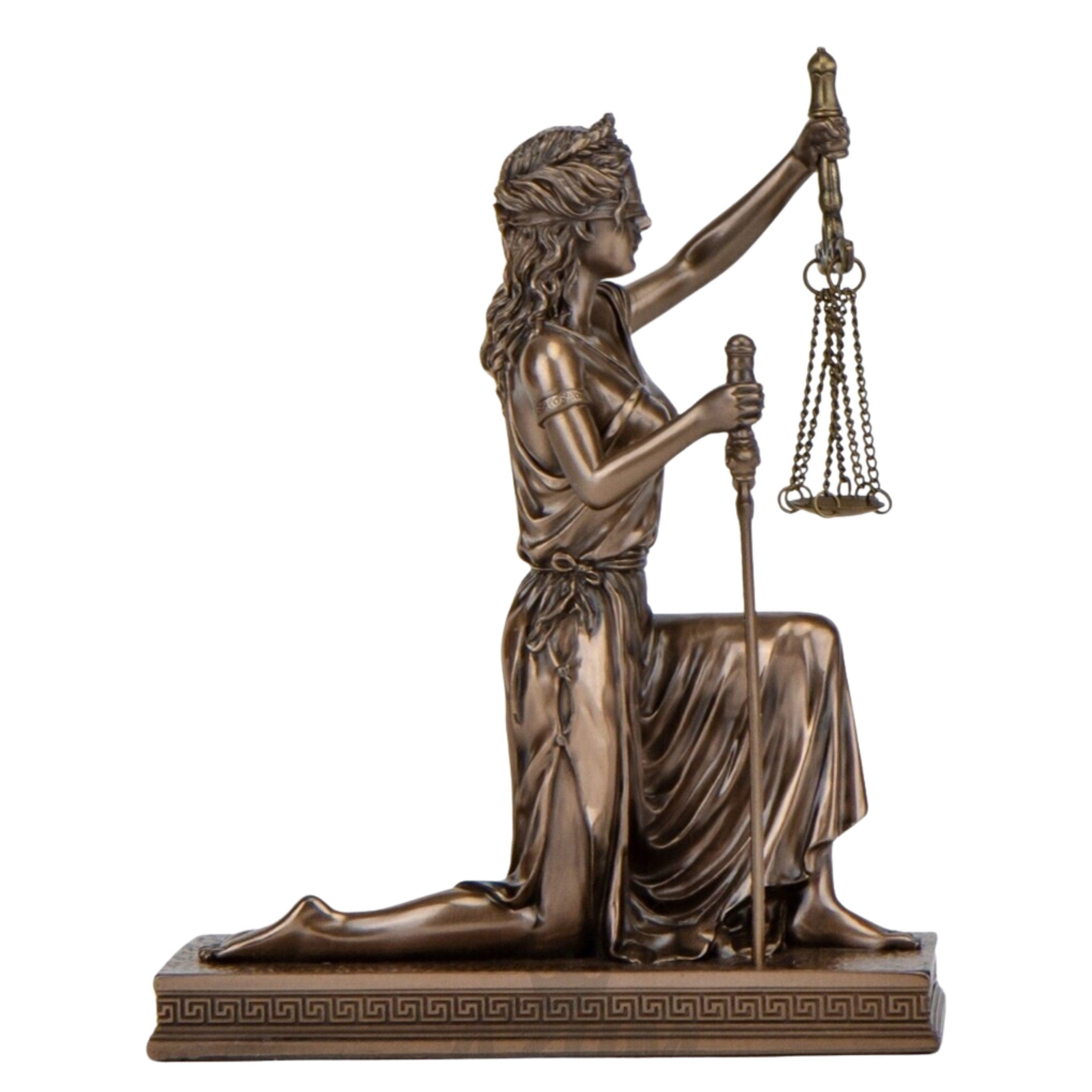 Lady Justice Seated | Mythology & Deity Sculptures | Home Decor