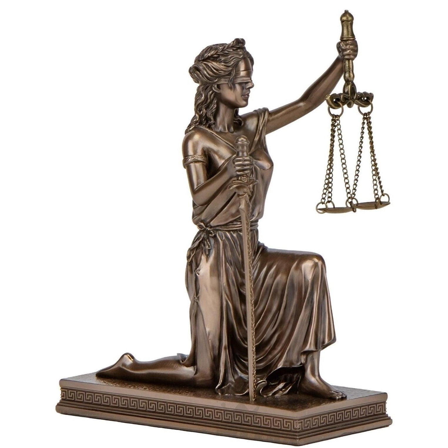 Lady Justice Seated | Mythology & Deity Sculptures | Home Decor