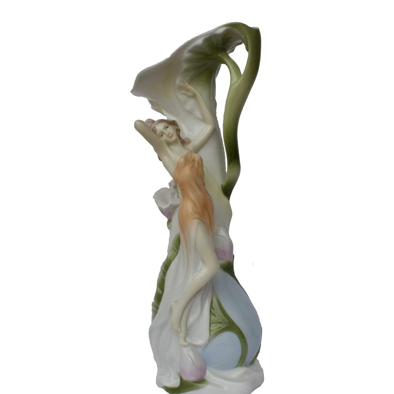Lady on Tulip Vase | Vases & Bowls | Home Decor | Handcrafted