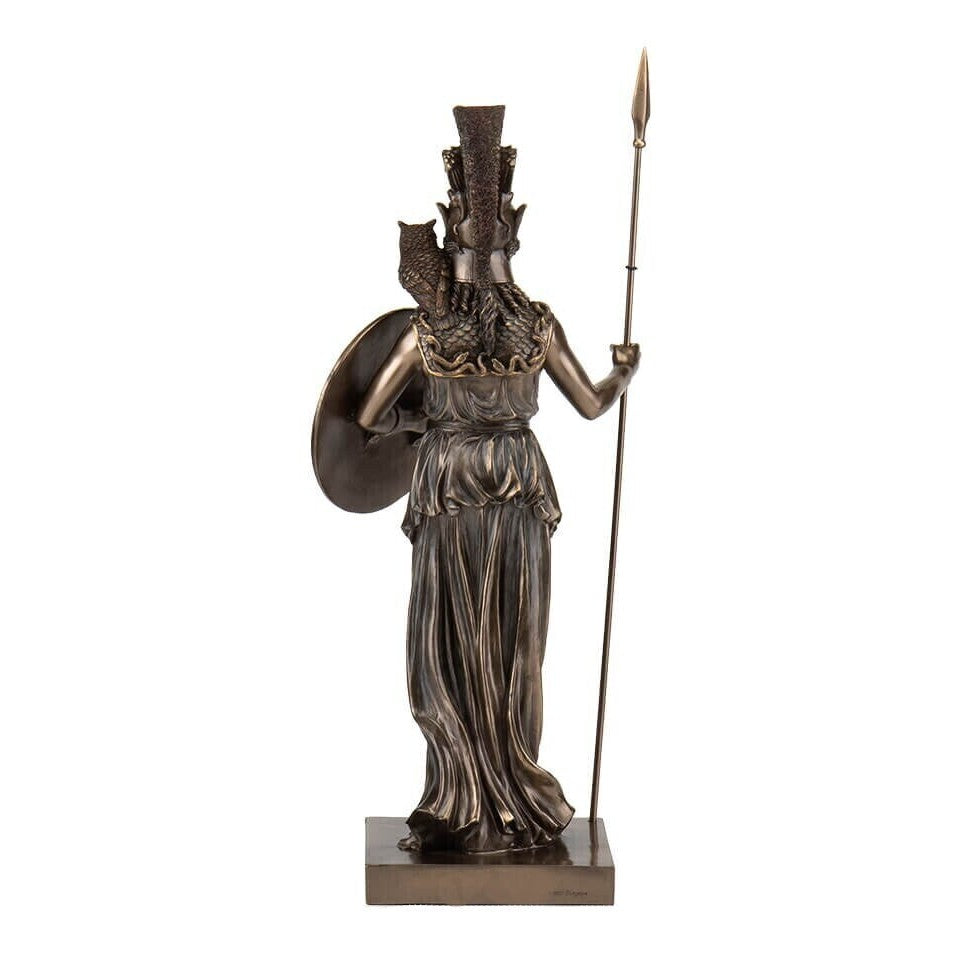 Large (20 Inc) Athena Standing with Spear Statue | Sculpture