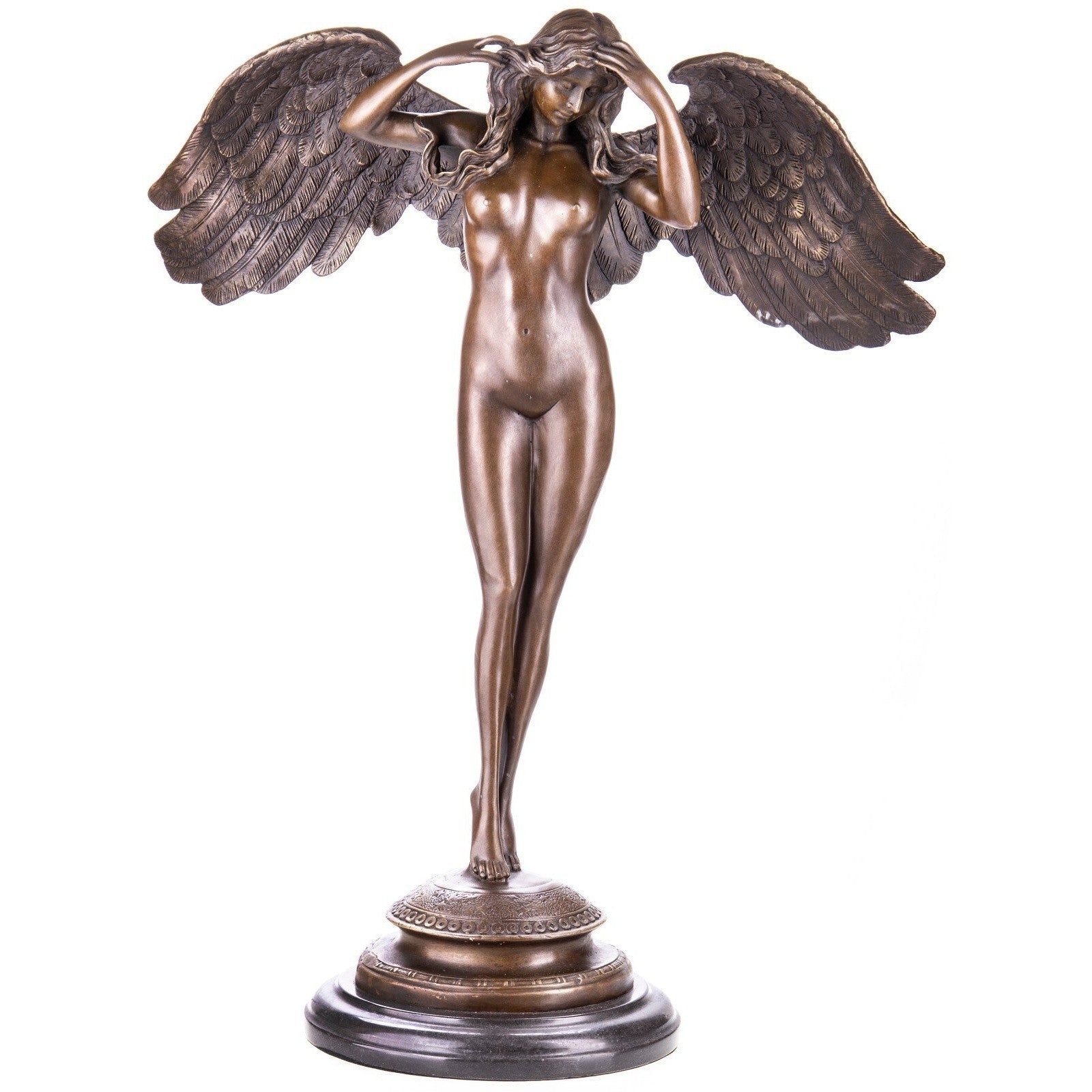 Large Bronze Angel Sculpture | Mythology & Deity Sculptures