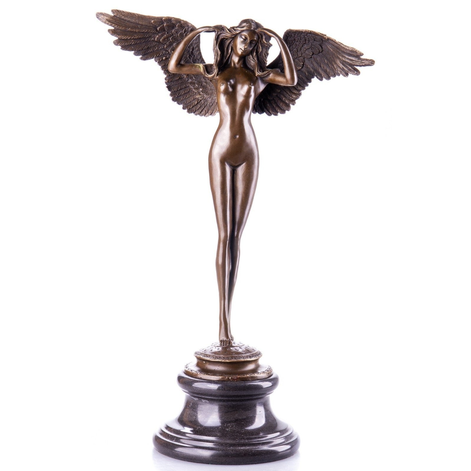 Large Bronze Angel Sculpture | Mythology & Deity Sculptures