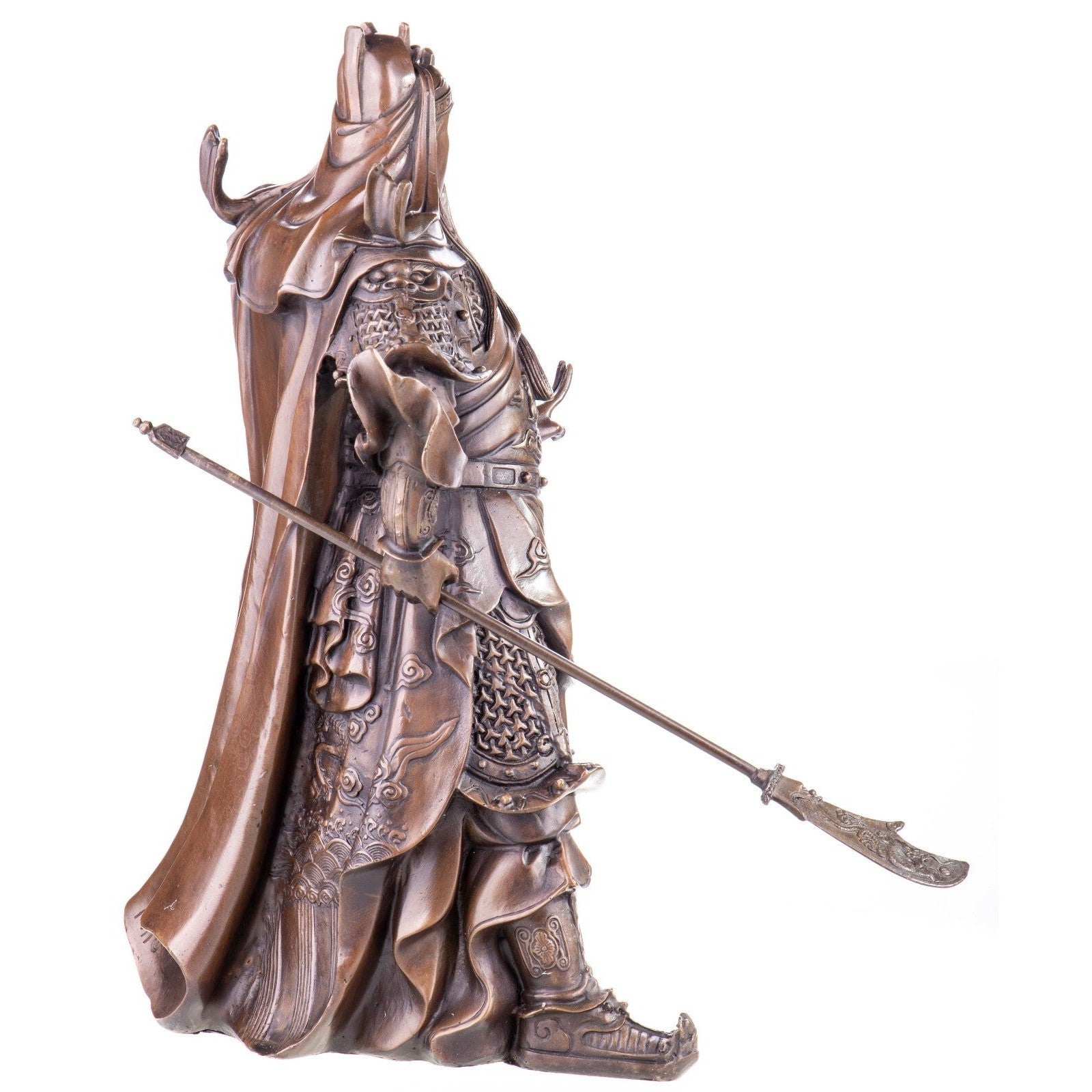 Large Bronze Guan Yu Statue | Mythology & Deity Sculptures
