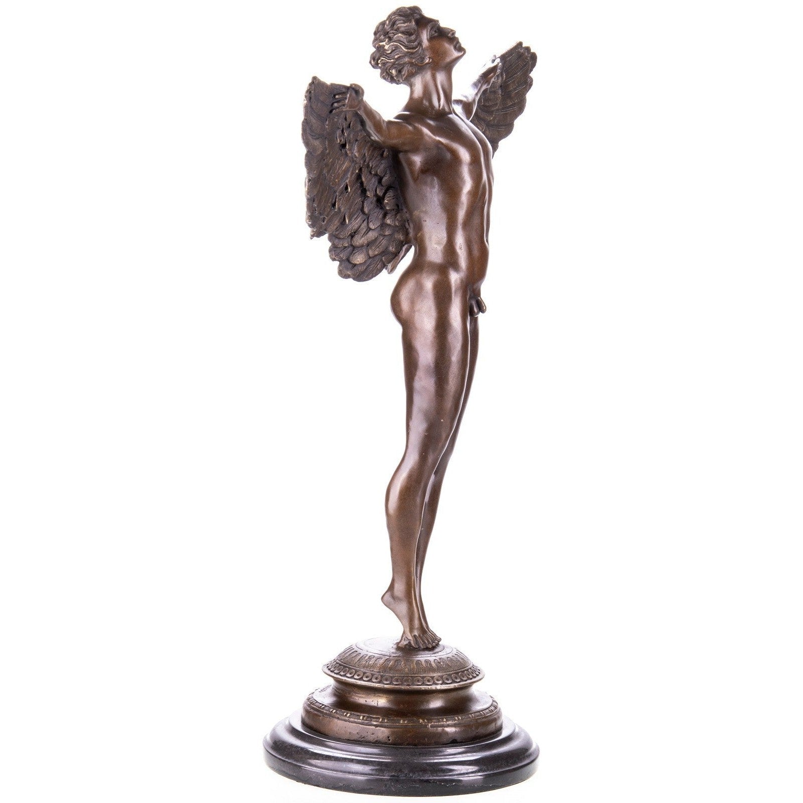Large Bronze Icarus Angel Sculpture | Mythology & Deity Sculptures