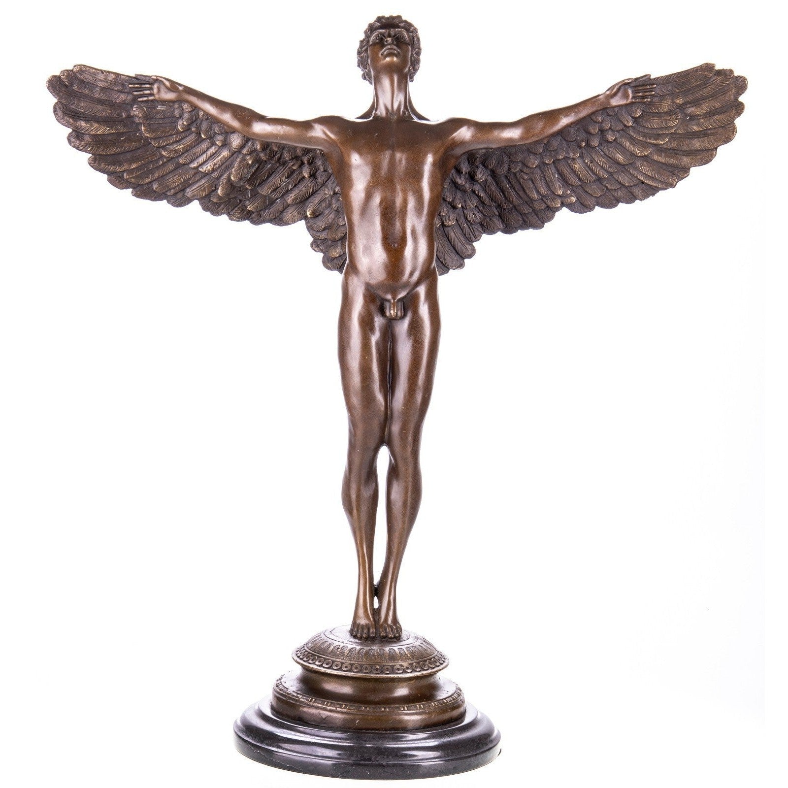 Large Bronze Icarus Angel Sculpture | Mythology & Deity Sculptures