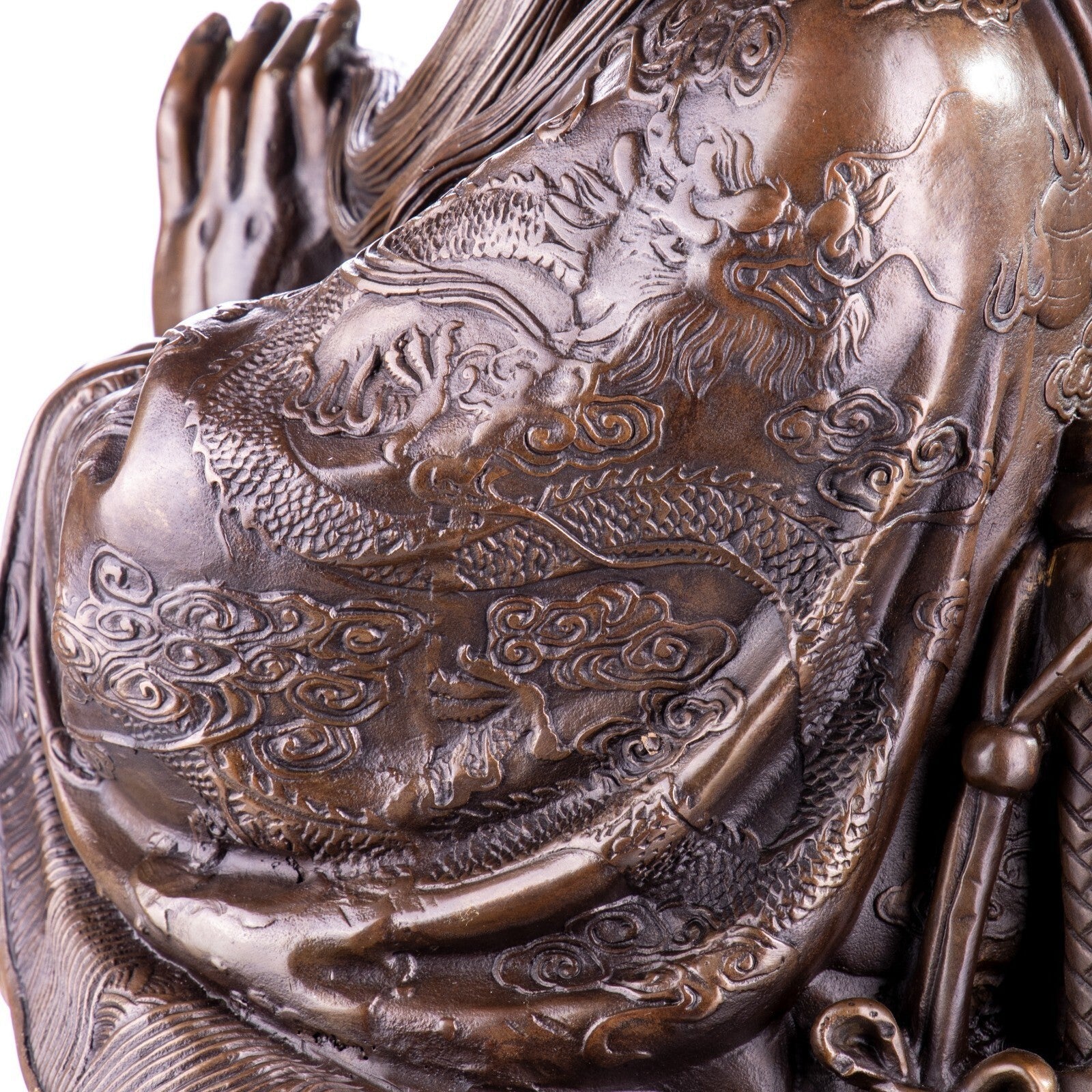 Large Bronze Sculpture of Guan Yu | Mythology & Deity Sculptures