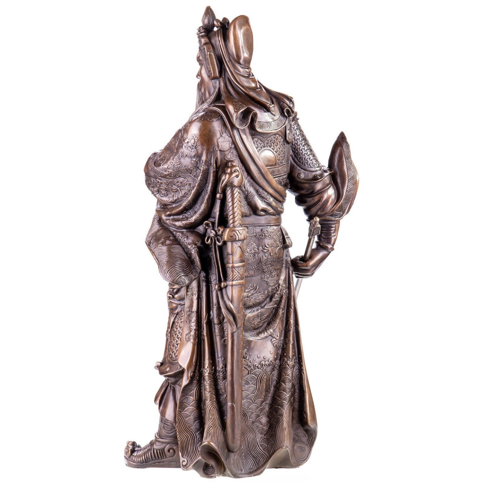 Large Bronze Sculpture of Guan Yu | Mythology & Deity Sculptures