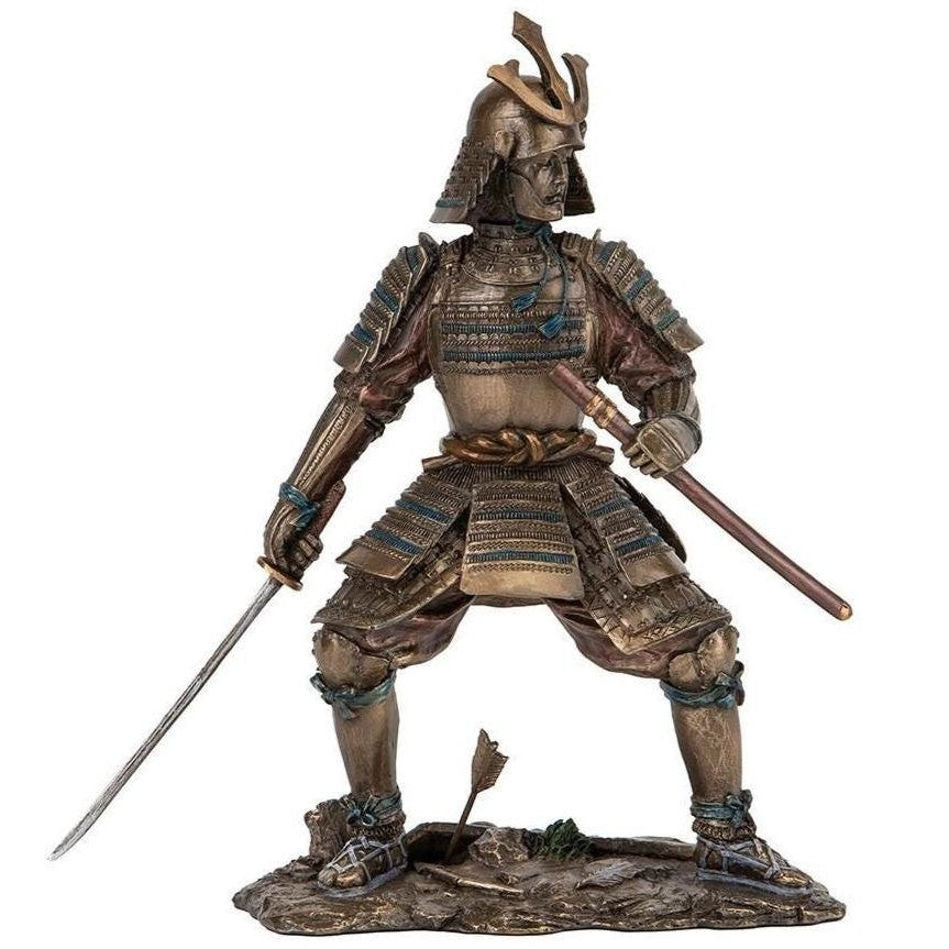 Legendary Samurai Warrior Holding Katana | Figurines & Statues