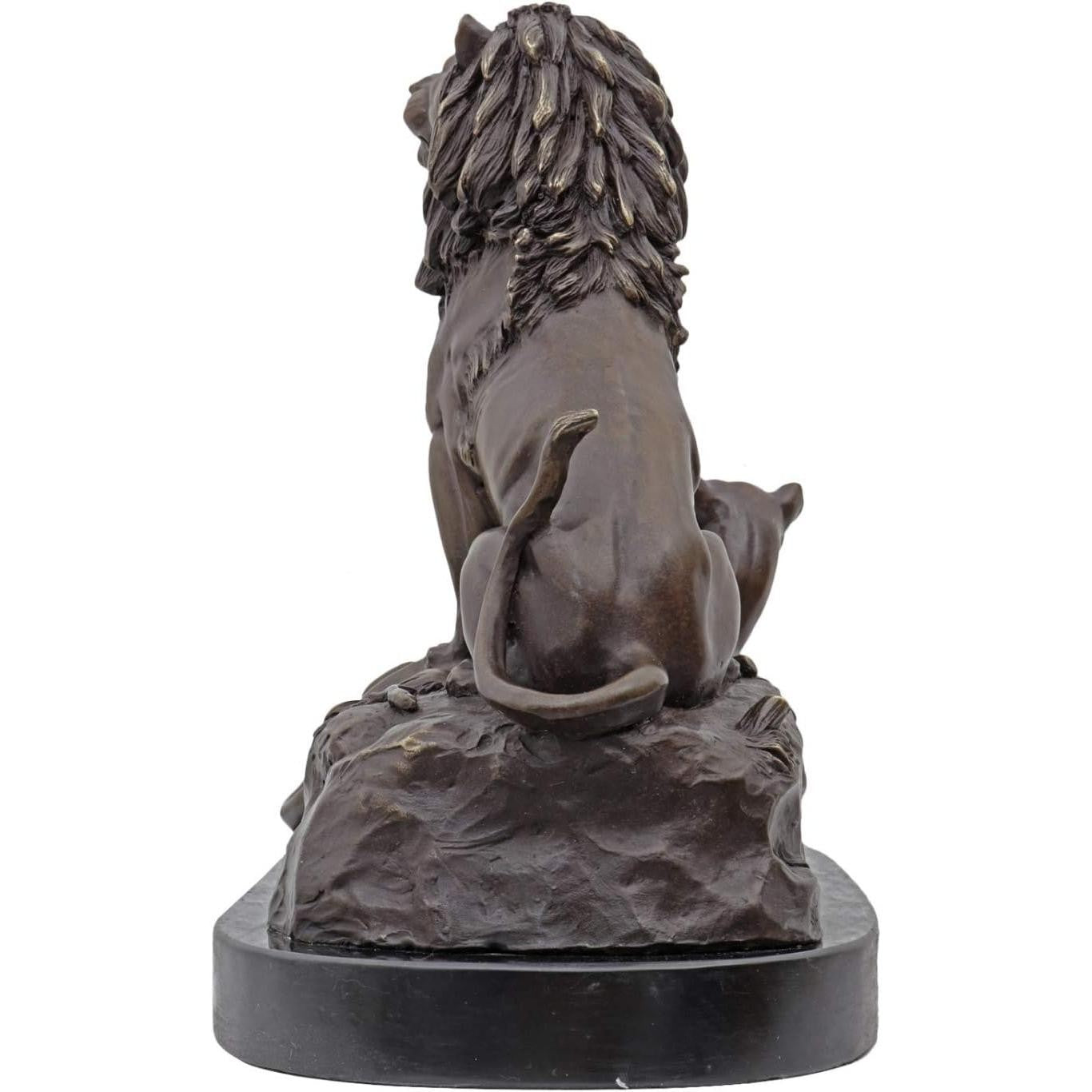 Lion and Lioness | Animal Sculptures | Home Decor | Handcrafted