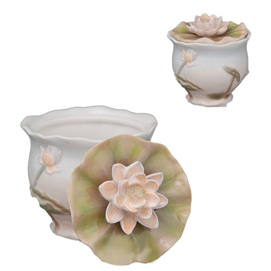 Lotus flower Jewelry Box | Desk & Curio Accessories | Home Decor