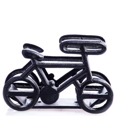 Cast iron bike stand | Handcrafted Cast Iron Decor | Unique Home