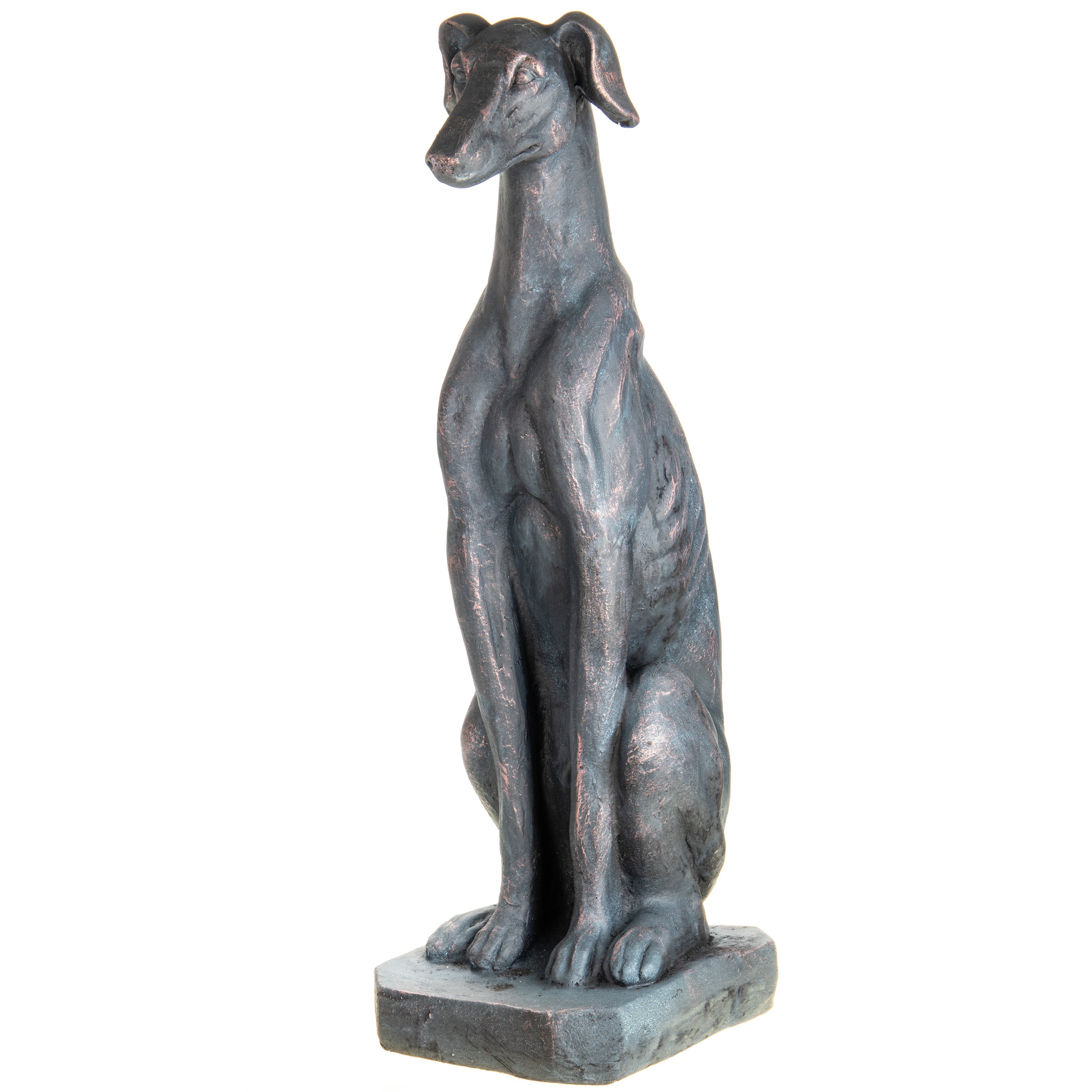 Greyhound Statue by MGO – Life-Size Dog Sculpture