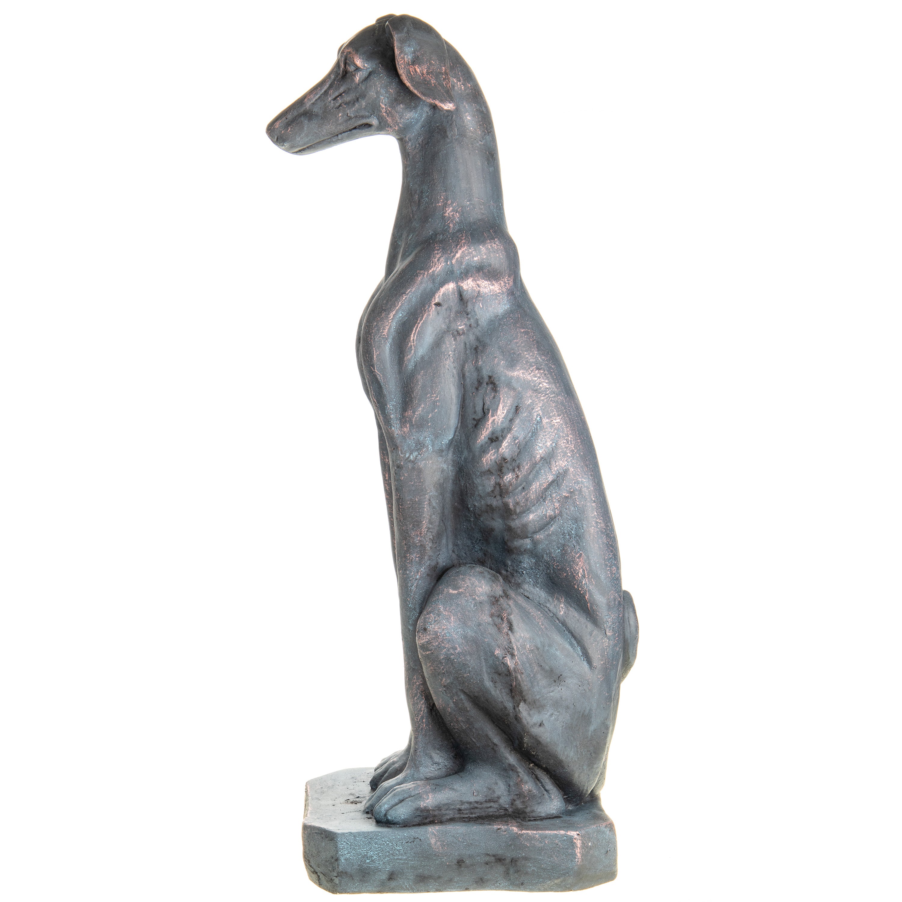 Greyhound Statue by MGO – Life-Size Dog Sculpture