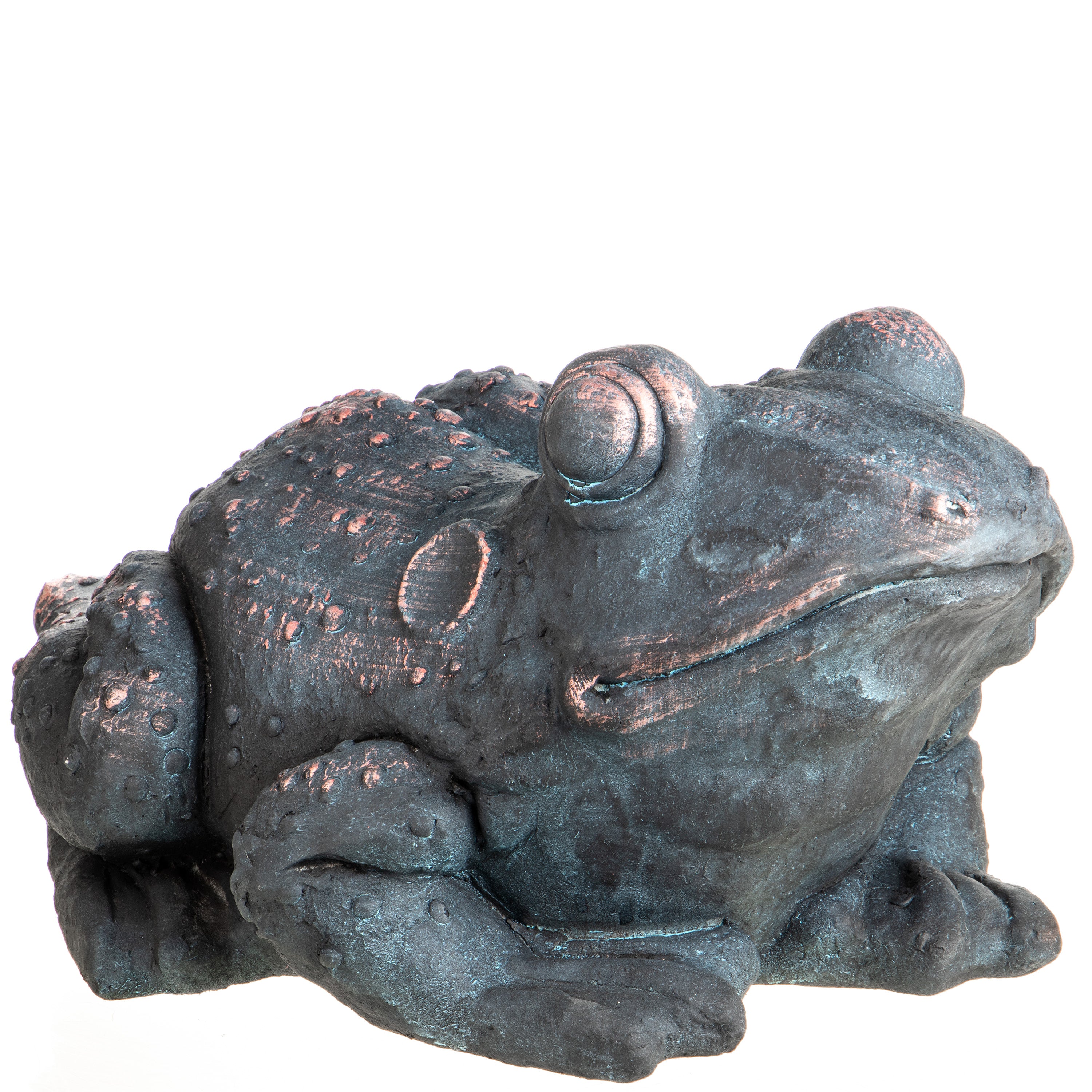 Large Frog Garden Statue by MGO – view 3