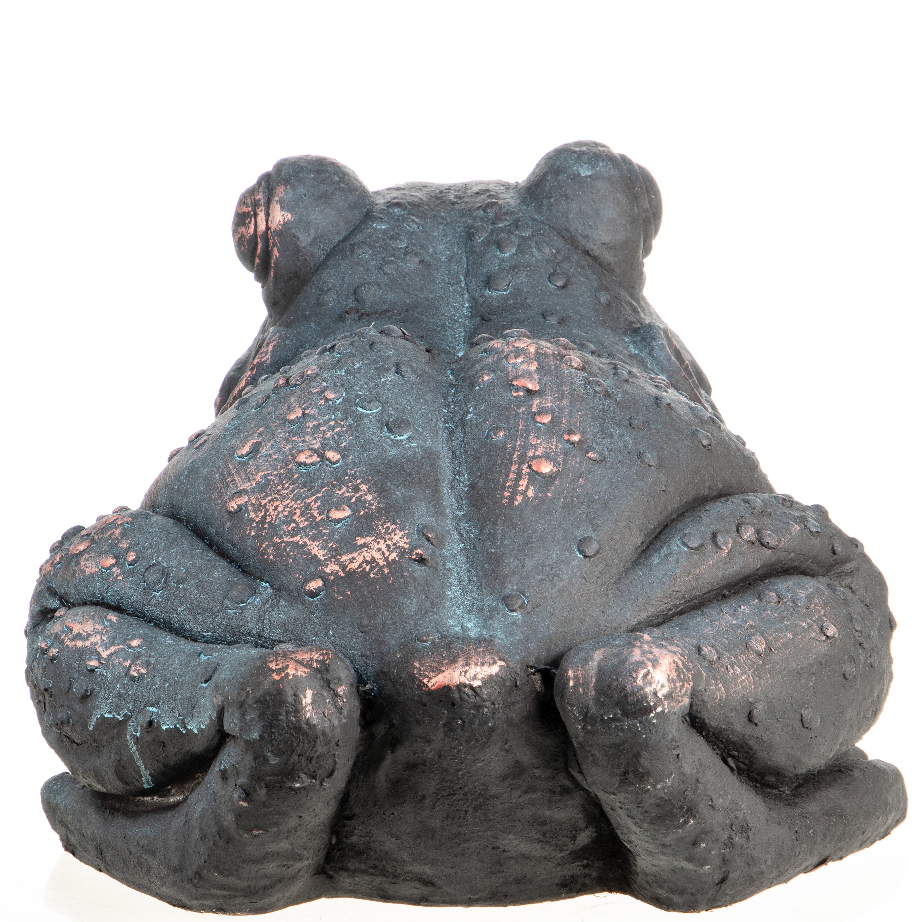 Large Frog Garden Statue by MGO – view 2
