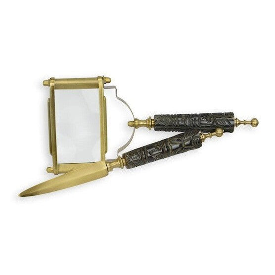 Magnifying Glass and Letter Knife | Desk & Curio Accessories