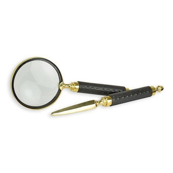 Magnifying Glass and Letter Knife | Desk & Curio Accessories