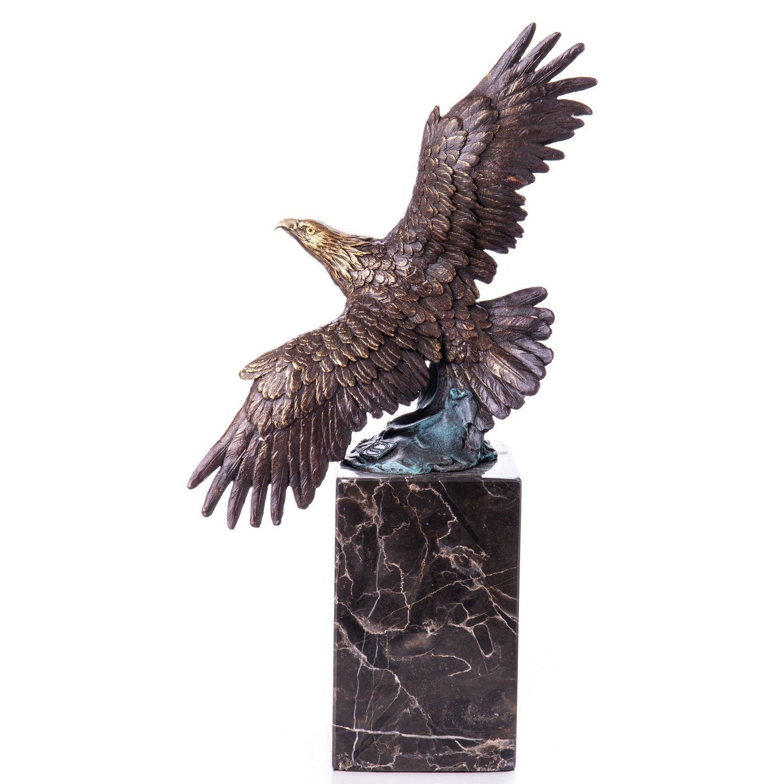 Majestic Bronze Eagle Sculpture | Animal Sculptures | Home Decor