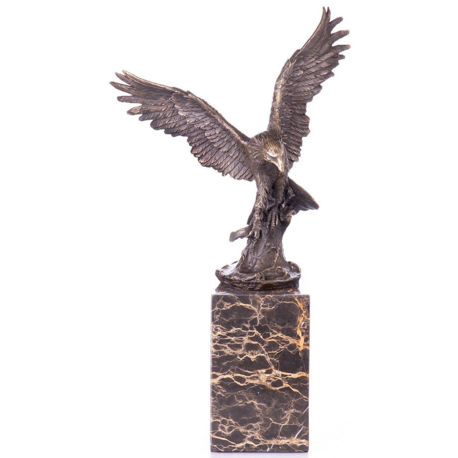 Majestic Bronze Eagle Sculpture | Animal Sculptures | Home Decor
