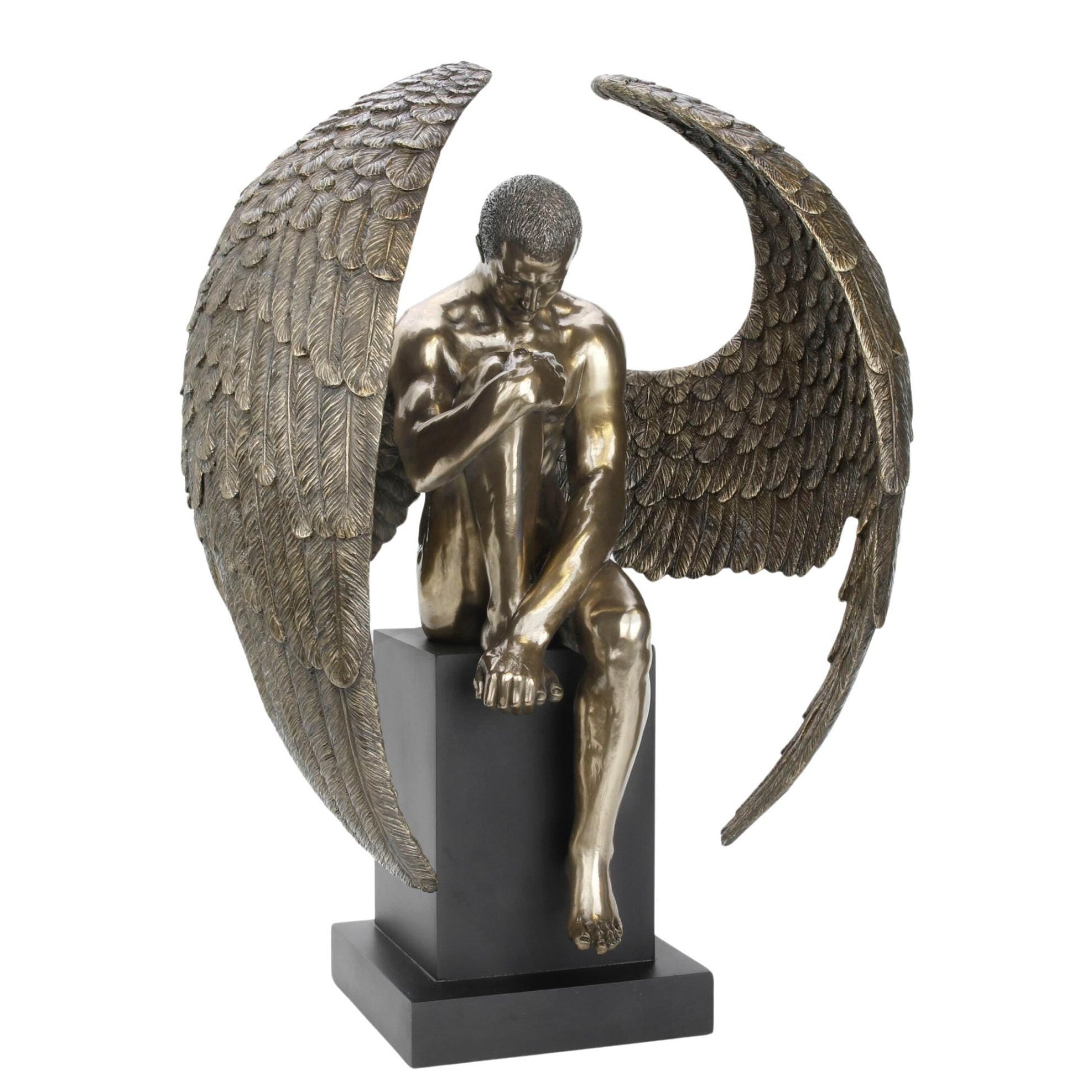 Male Fallen Angel (Large) | Mythology & Deity Sculptures