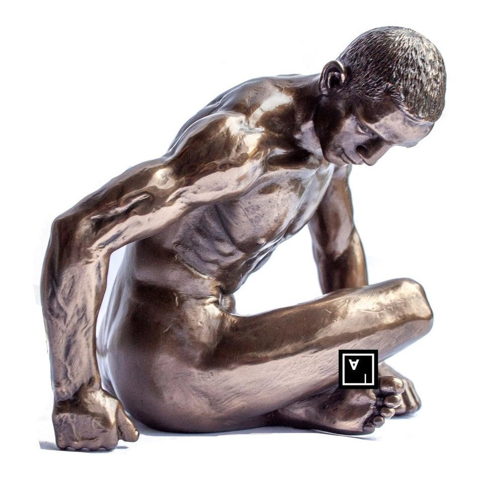 Male Nude Statue.Male Figurine | Nude & Figurative Art | Home Decor