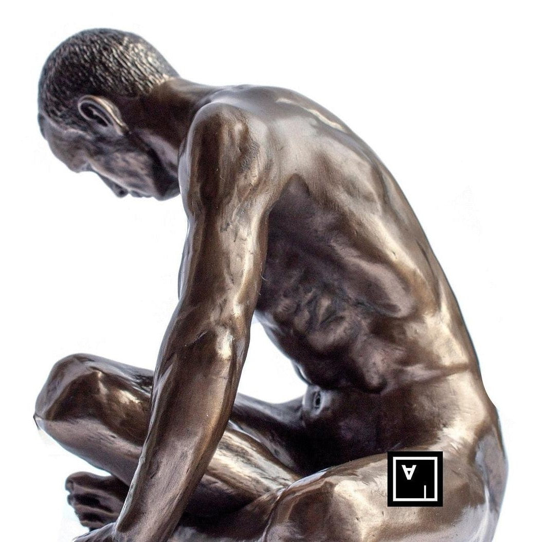 Male Nude Statue.Male Figurine | Nude & Figurative Art | Home Decor