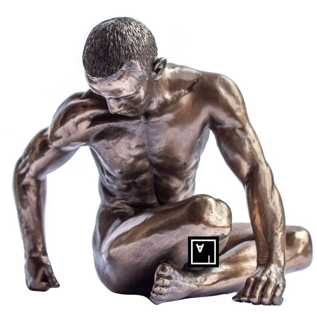 Male Nude Statue.Male Figurine | Nude & Figurative Art | Home Decor