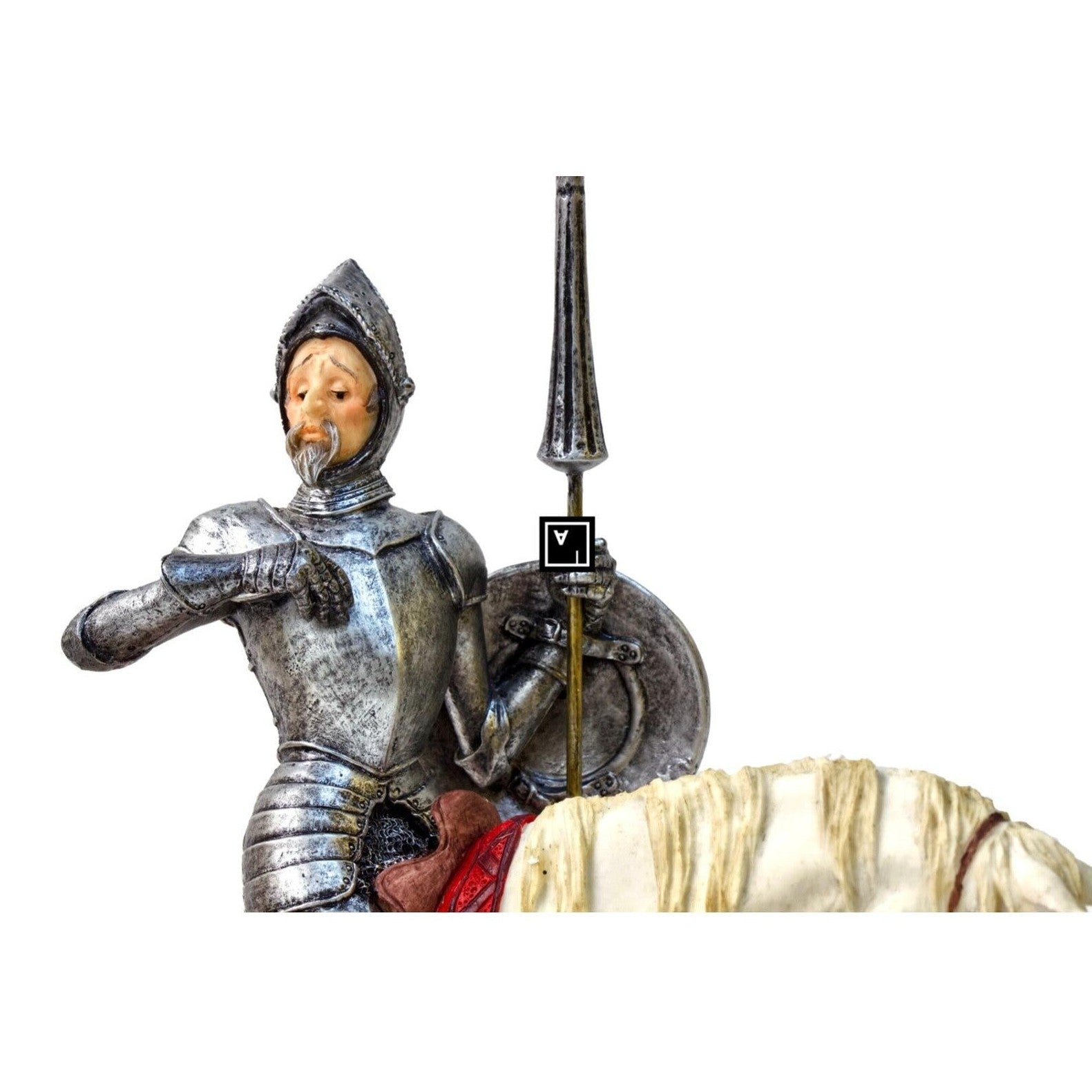 Man of La Mancha Don Quixote and Sanca Panza Statue Figurine