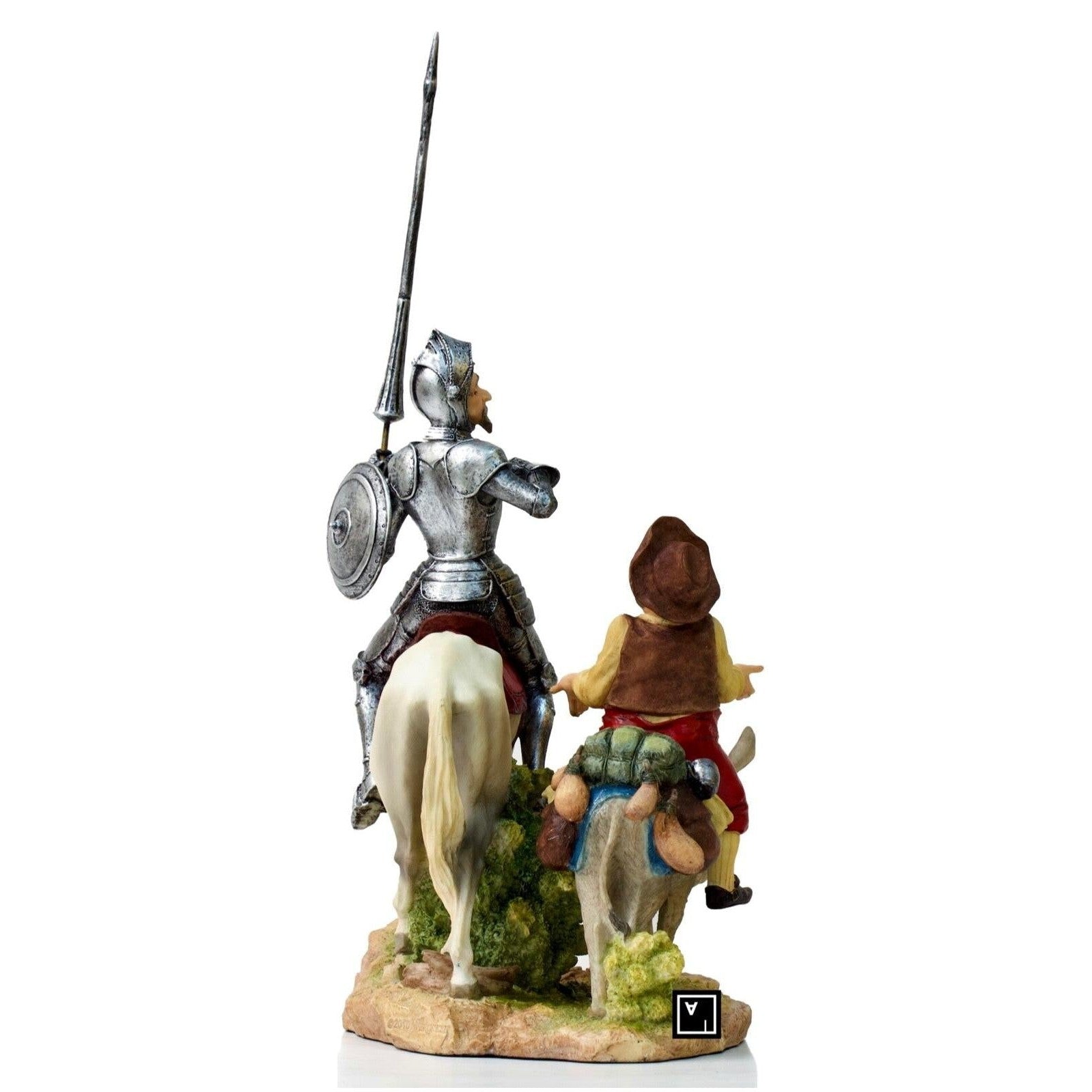 Man of La Mancha Don Quixote and Sanca Panza Statue Figurine