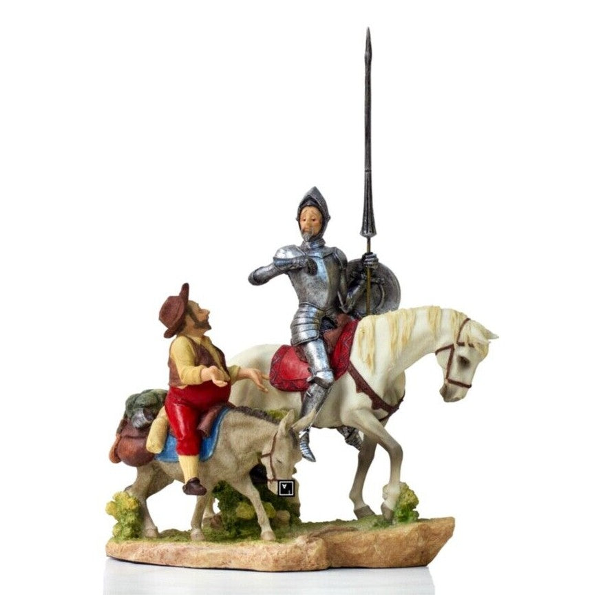 Man of La Mancha Don Quixote and Sanca Panza Statue Figurine