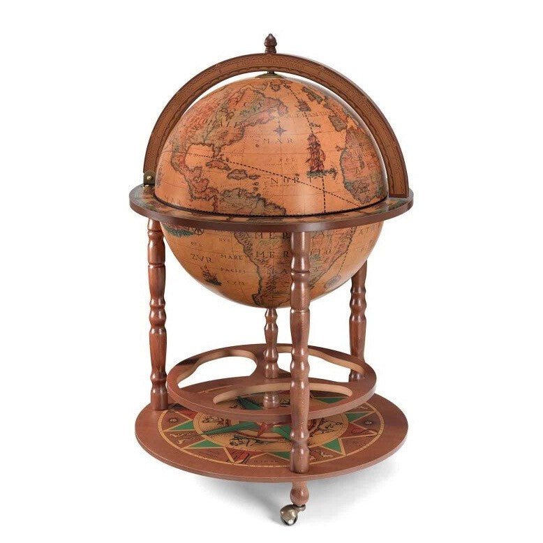 Map Globe Drink Bar Storage | Curios & Collectibles | Home Decor