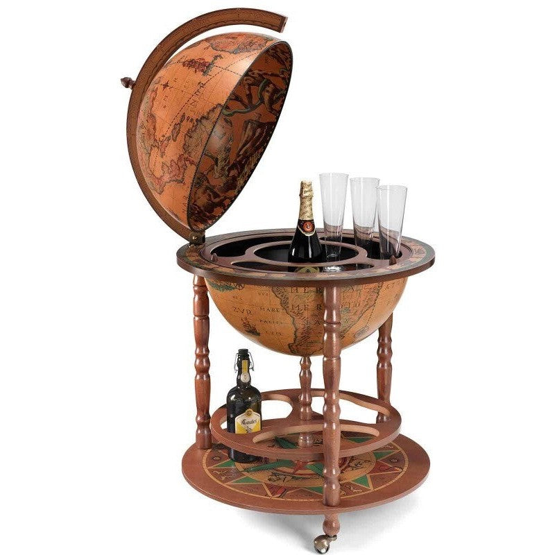 Map Globe Drink Bar Storage | Curios & Collectibles | Home Decor