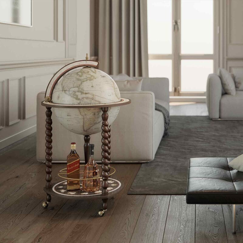 Map Globe Opens into Drink Bar | Curios & Collectibles | Home Decor