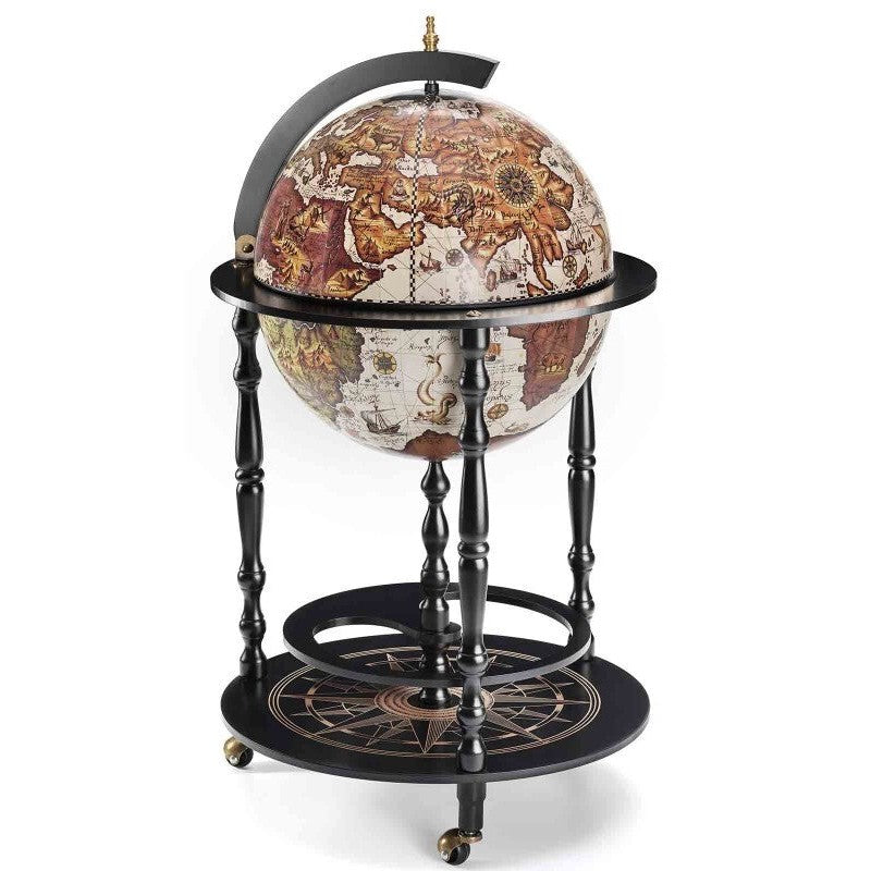 Map Globe Opens into Drink Bar | Curios & Collectibles | Home Decor