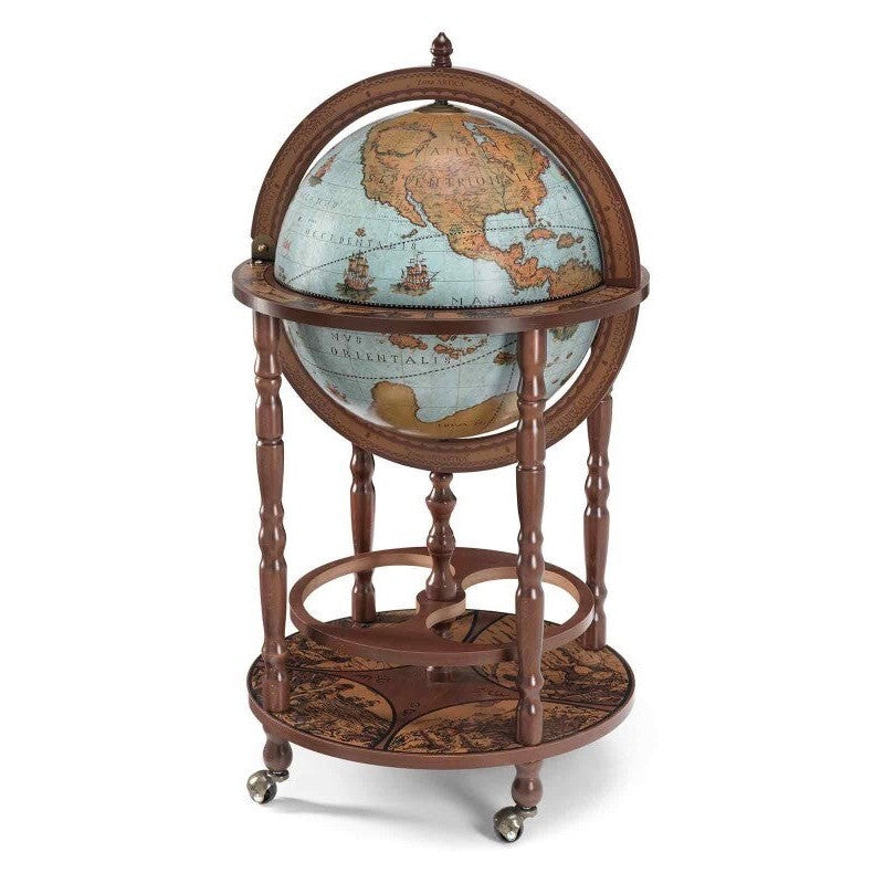 Map Globe Opens into Drink Bar | Curios & Collectibles | Home Decor