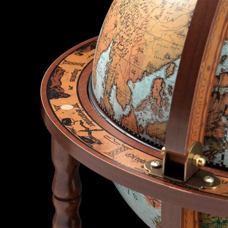 Map Globe Opens into Drink Bar | Curios & Collectibles | Home Decor