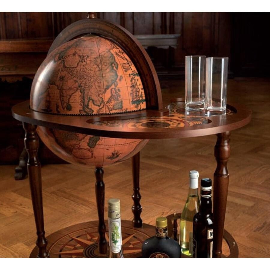 Map Globe Opens into Drink Bar | Curios & Collectibles | Home Decor