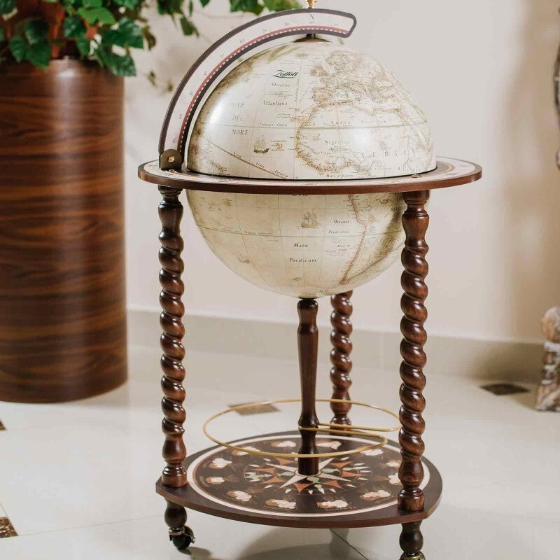 Map Globe Opens into Drink Bar | Curios & Collectibles | Home Decor