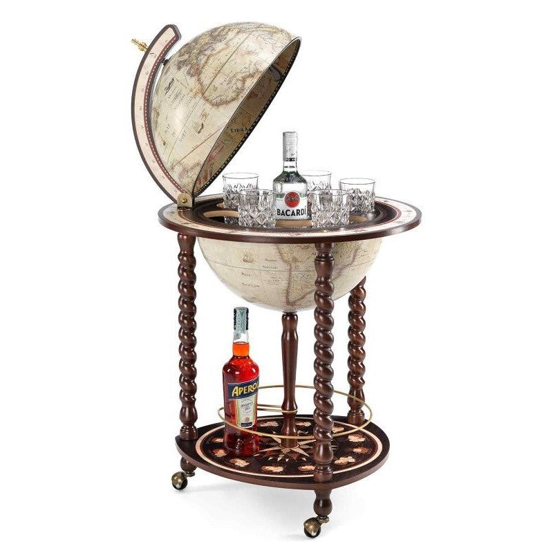 Map Globe Opens into Drink Bar | Curios & Collectibles | Home Decor