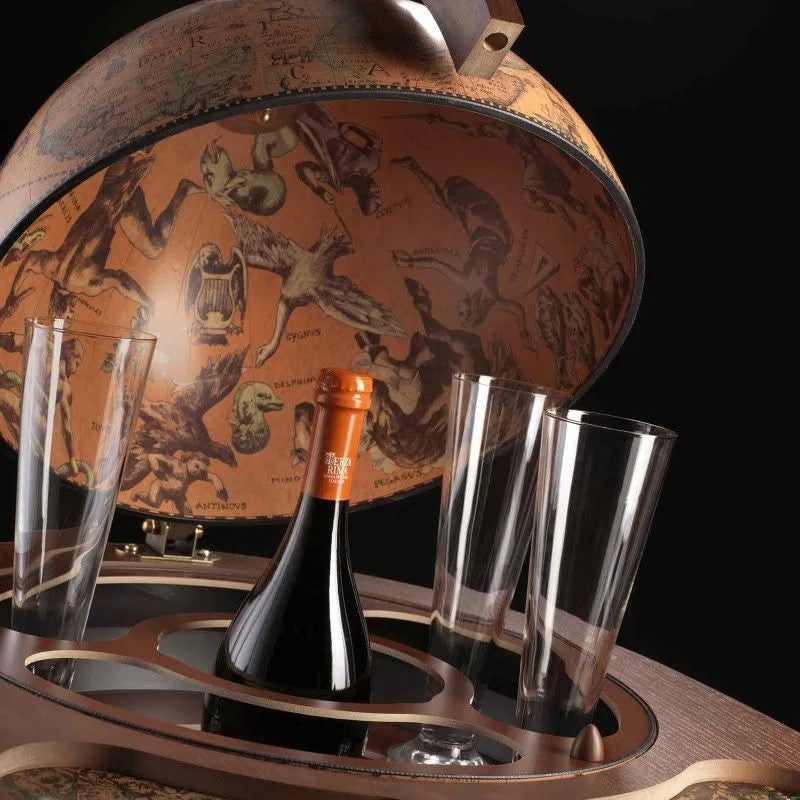 Map Globe Opens into Drink Bar | Curios & Collectibles | Home Decor