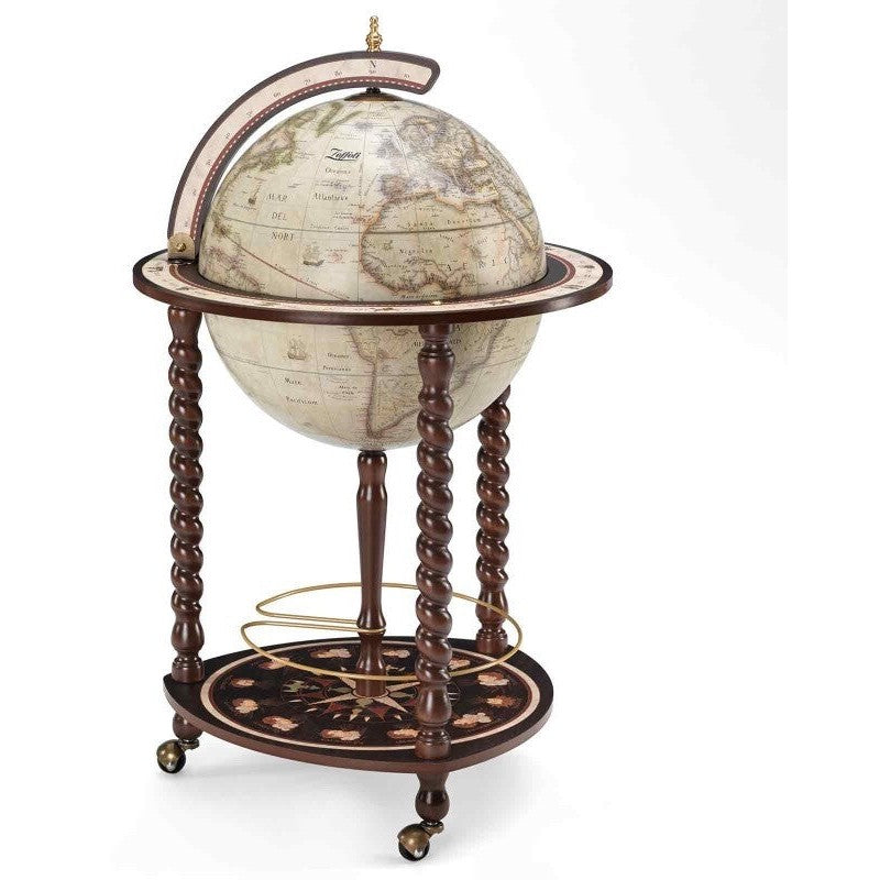 Map Globe Opens into Drink Bar | Curios & Collectibles | Home Decor