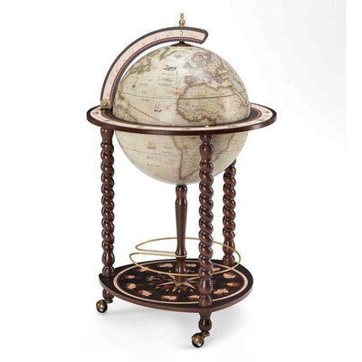 Map Globe Opens Into Drink Bar – Cream