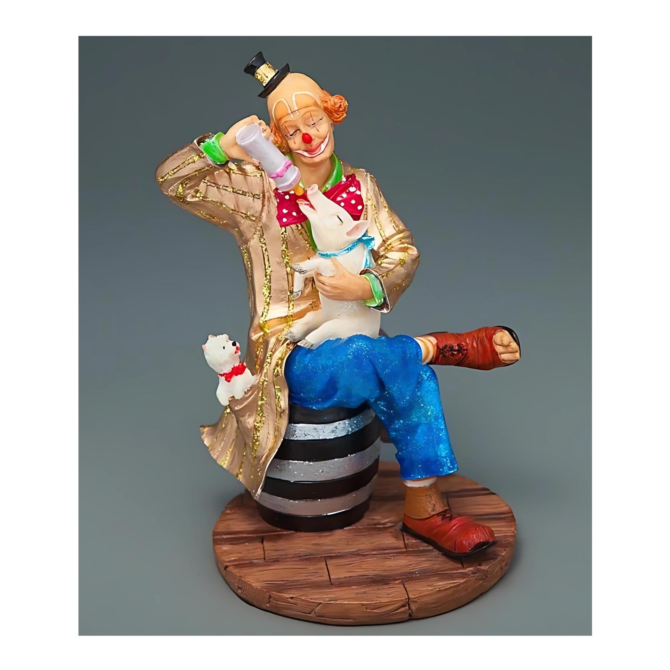 Mini Clown Statue | Figurines & Statues | Home Decor | Handcrafted