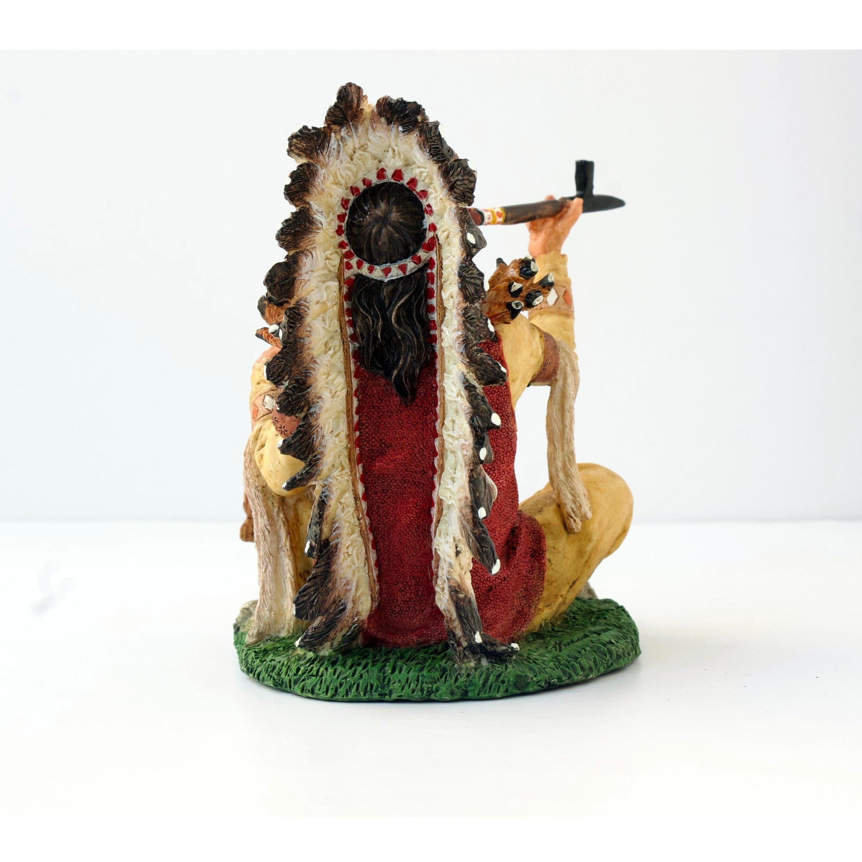 Mini Native Indian Smoke Peace Pipe | Figurines & Statues
