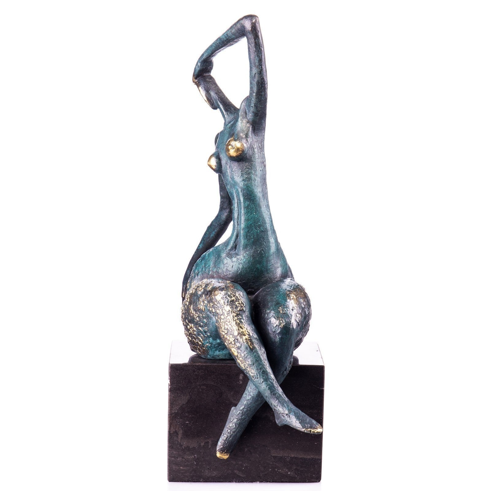 Modern Abstract Bronze Sculpture | Curios & Collectibles