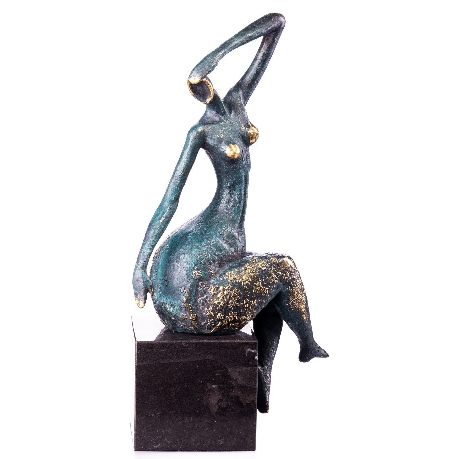 Modern Abstract Bronze Sculpture | Curios & Collectibles