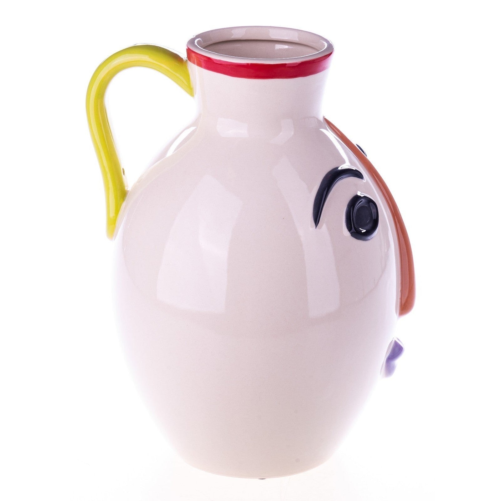 Modern Abstract Face Pitcher | Vases & Bowls | Home Decor