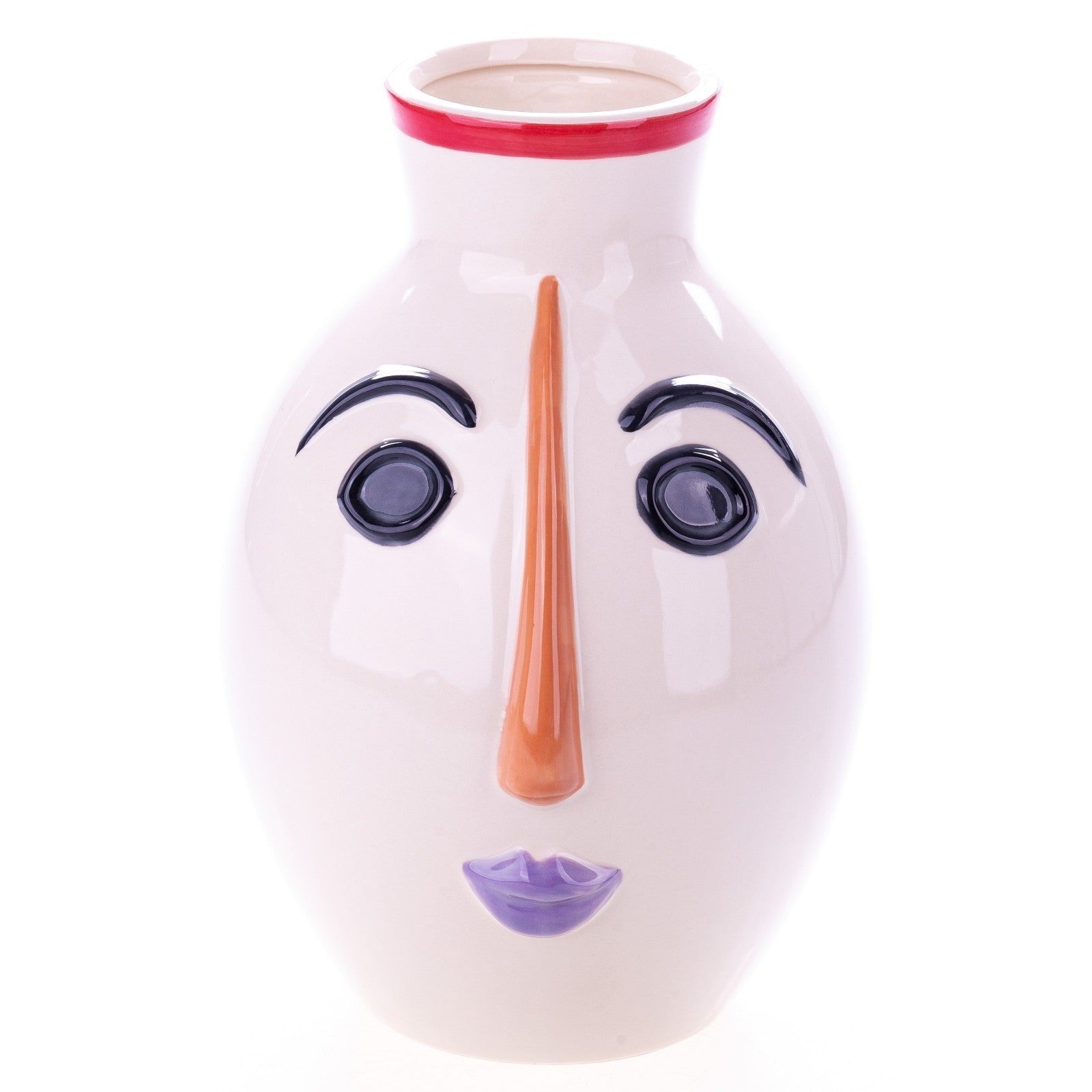 Modern Abstract Face Pitcher | Vases & Bowls | Home Decor